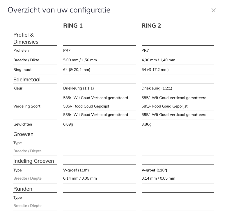 Beurs Bestelling BMAR40YHOR20